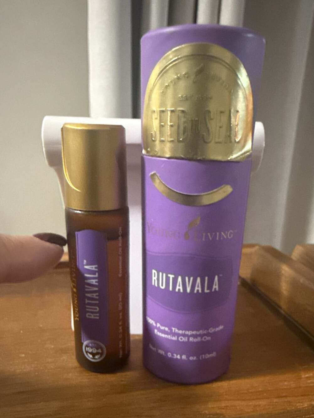Young Living Rutavala Essential Oil Roll-On Size 0.34 fl. oz. New